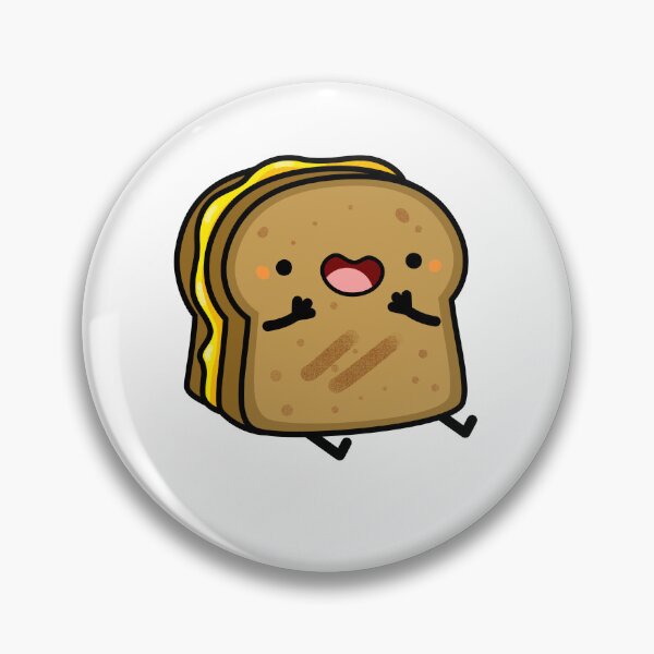 Item preview, Kawaii Grilled Cheese Sandwich designed and sold by kawaiilife.