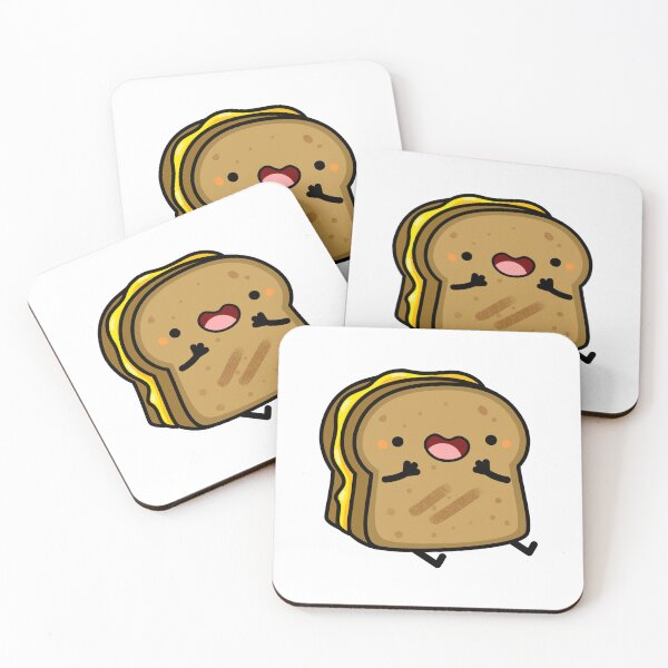 Item preview, Kawaii Grilled Cheese Sandwich designed and sold by kawaiilife.