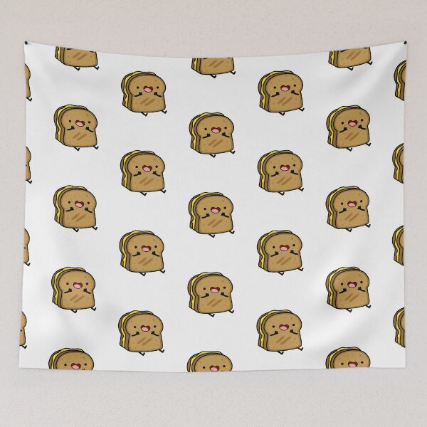 Item preview, Kawaii Grilled Cheese Sandwich designed and sold by kawaiilife.