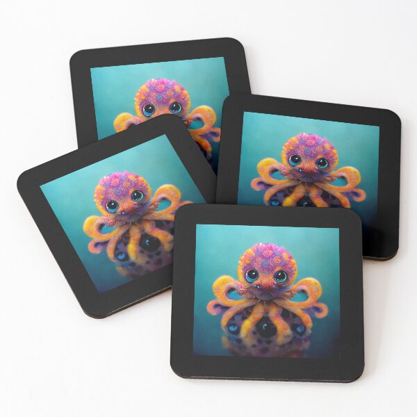 Item preview, Cute Magical Baby Octopus Colorful Gift designed and sold by LADistrictGarb.