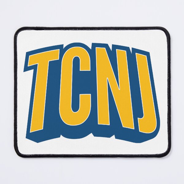 Item preview, TCNJ Blue and Gold White Outline Arch Sports designed and sold by sarascoprox.