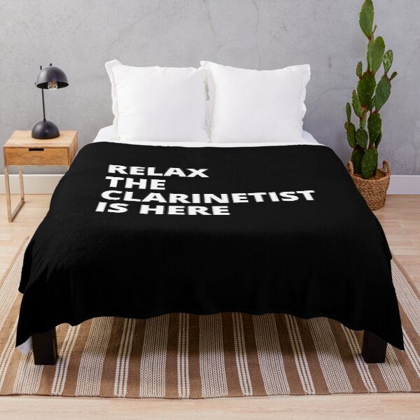 Item preview, Relax The Clarinetist Is Here For Clarinet Player And Orchestra Musicians As A Classical Clarinetists designed and sold by Funwithmusic.