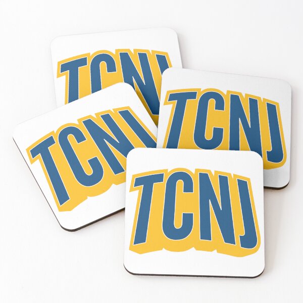 Item preview, TCNJ Blue and Gold White Outline Arch Sports designed and sold by sarascoprox.