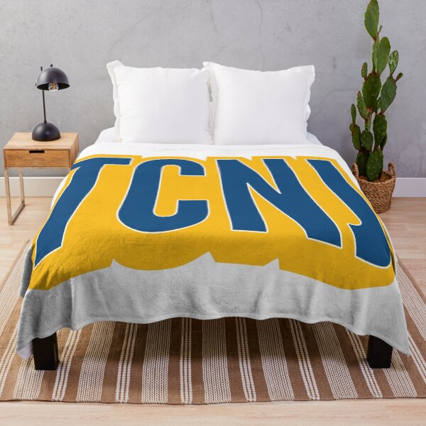 Item preview, TCNJ Blue and Gold White Outline Arch Sports designed and sold by sarascoprox.
