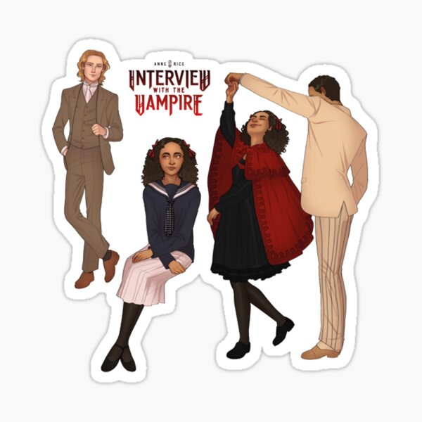 Cartoon from the movie Interview with the Vampire | Sticker