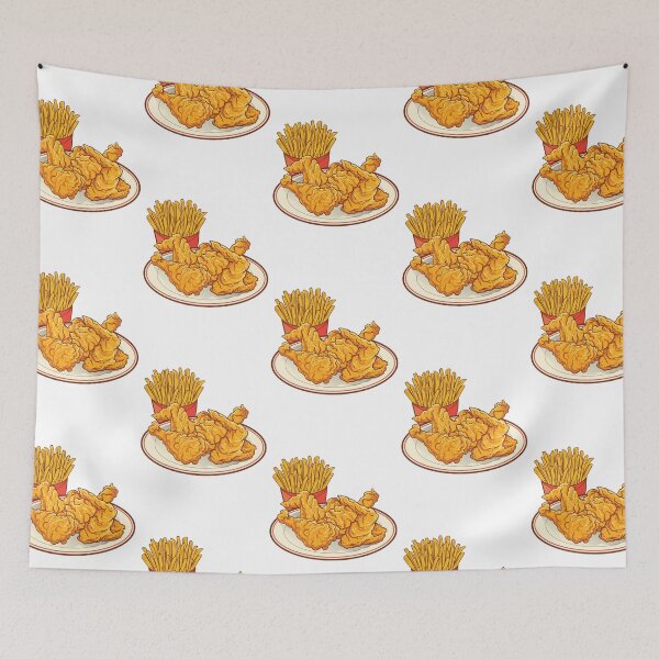 Item preview, fried chcken wings designed and sold by lukehamburger.