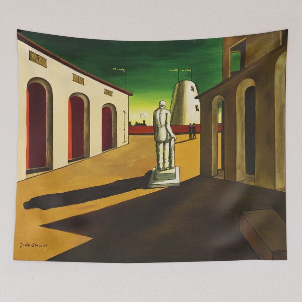 Item preview, High Res - Art by Giorgio De Chirico 1888 -1978, Abstract Surrealism  designed and sold by space company ®.