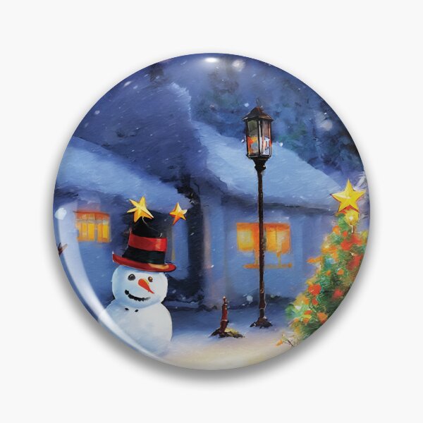 Item preview, Snow people celebrating Christmas designed and sold by Imagequest.