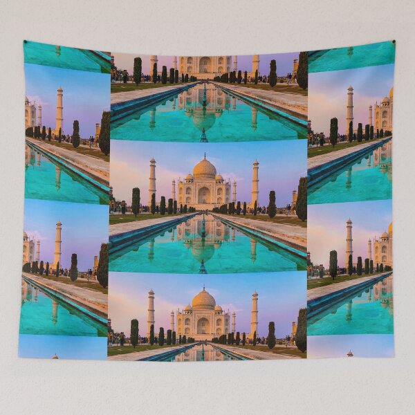 Item preview, Famous Places | Perfect Gift for Travel Lovers | Taj Mahal designed and sold by NostalgicLatin.