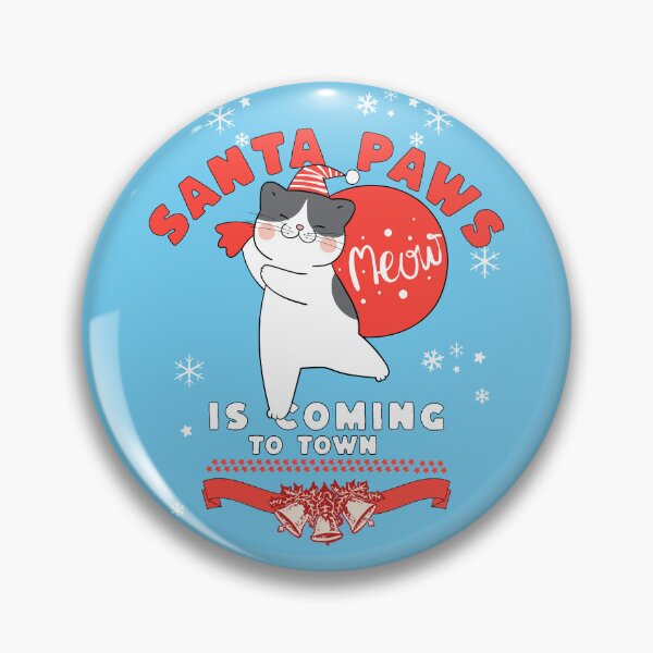 Item preview, Santa Paws Is Coming To Town designed and sold by Ironicdoll.