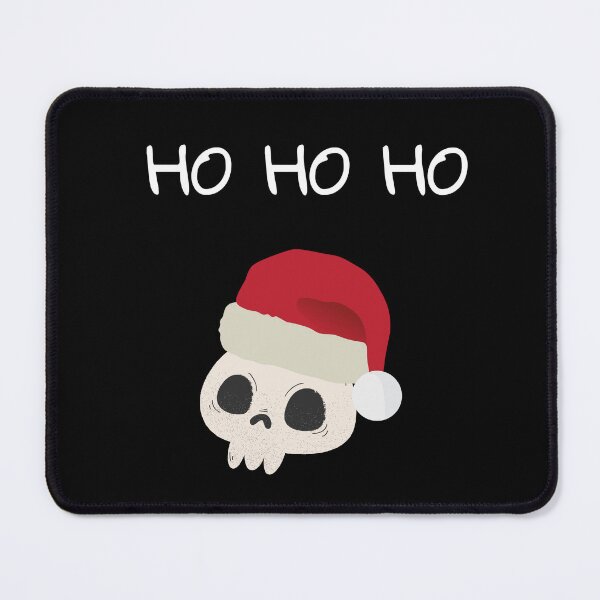 Item preview, Merry Christmas Design with Funny Santa Skull Ho Ho Ho designed and sold by Kubala.