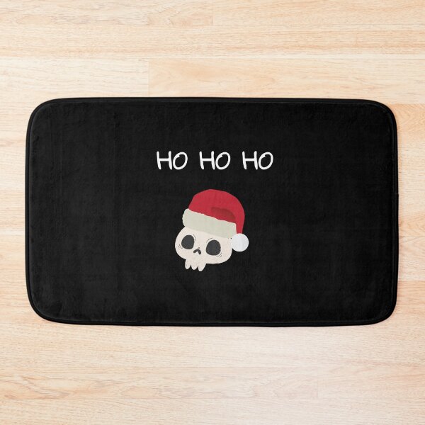 Item preview, Merry Christmas Design with Funny Santa Skull Ho Ho Ho designed and sold by Kubala.