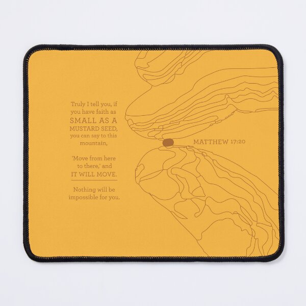 Item preview, Faith As Small As a Mustard Seed -Matthew 17:20 | Christian Styles designed and sold by InHisImageGifts.