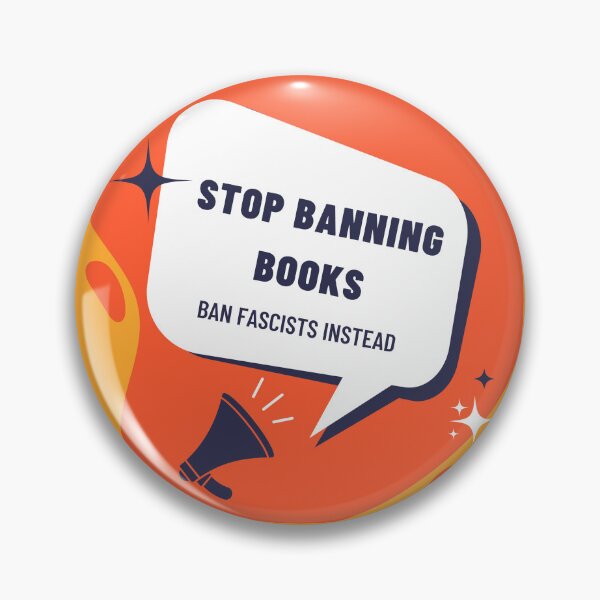 Item preview, Stop Banning Books. Ban Fascists Instead designed and sold by MysteriesBooks.