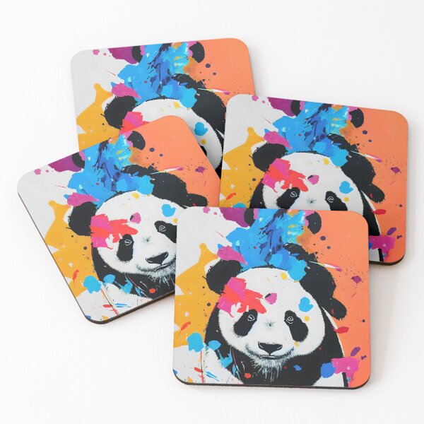 Aperçu de l'œuvre Panda coloré créée et vendue par Elite's Workshop.