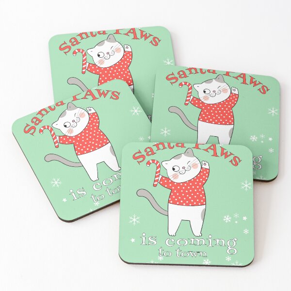 Item preview, Santa Paws Is Coming To Town designed and sold by Ironicdoll.