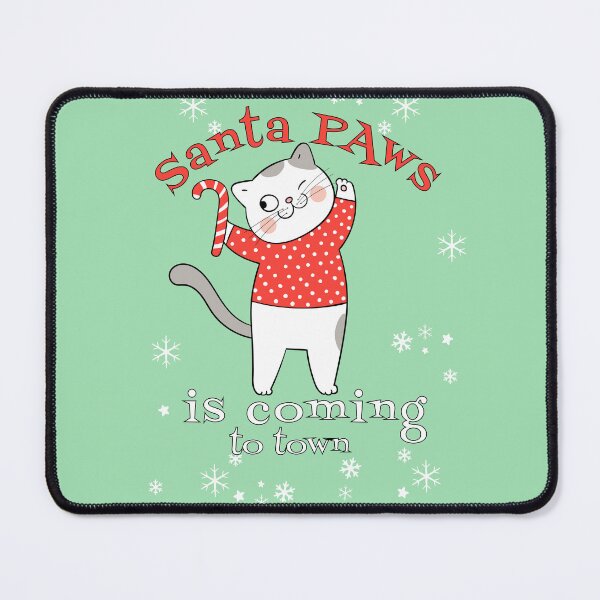 Item preview, Santa Paws Is Coming To Town designed and sold by Ironicdoll.