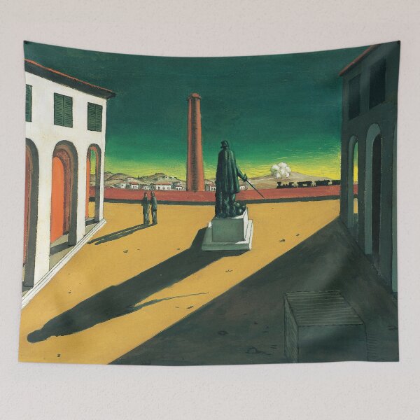 Item preview, High Res - Art by Giorgio De Chirico 1888 -1978, Abstract Surrealism  designed and sold by space company ®.