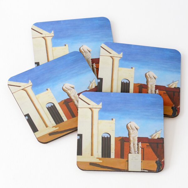Item preview, High Res - Art by Giorgio De Chirico 1888 -1978, Abstract Surrealism  designed and sold by space company ®.