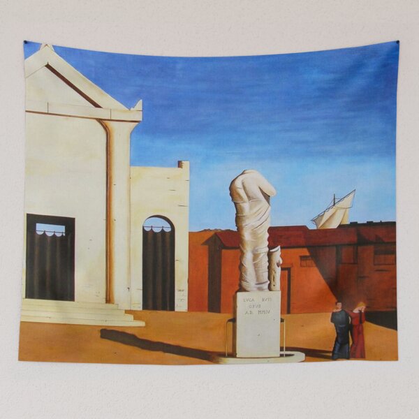 Item preview, High Res - Art by Giorgio De Chirico 1888 -1978, Abstract Surrealism  designed and sold by space company ®.