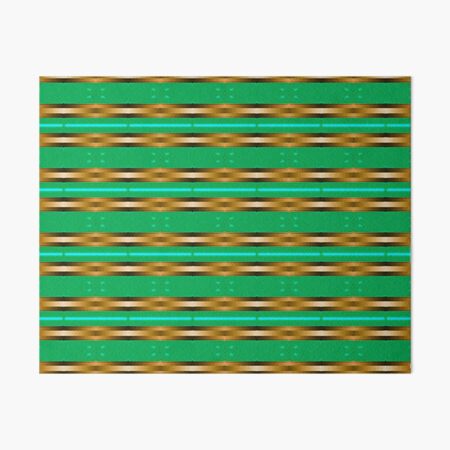 Aperçu de l'œuvre Le design de style rétro moderne des chaînes larges éclairantes en vert par Code03 créée et vendue par Code03.