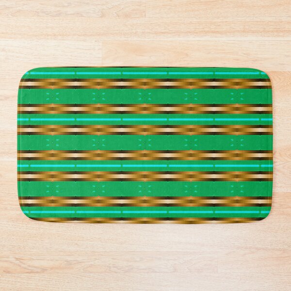 Item preview, The illuminating wide chains modern retro style design in green by Code03 designed and sold by Code03.