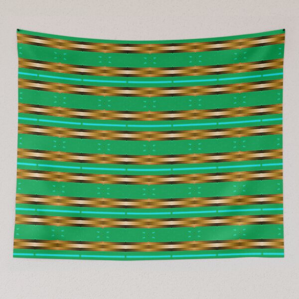 Item preview, The illuminating wide chains modern retro style design in green by Code03 designed and sold by Code03.