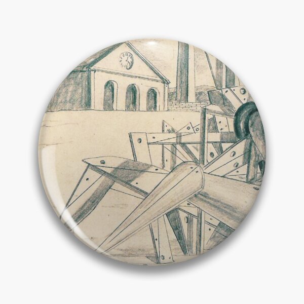 Item preview, High Res - Art by Giorgio De Chirico 1888 -1978, Abstract Surrealism  designed and sold by space company ®.