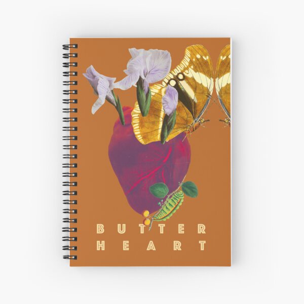 Your Heart Flower is the Butterfly 1 Spiral Notebook
