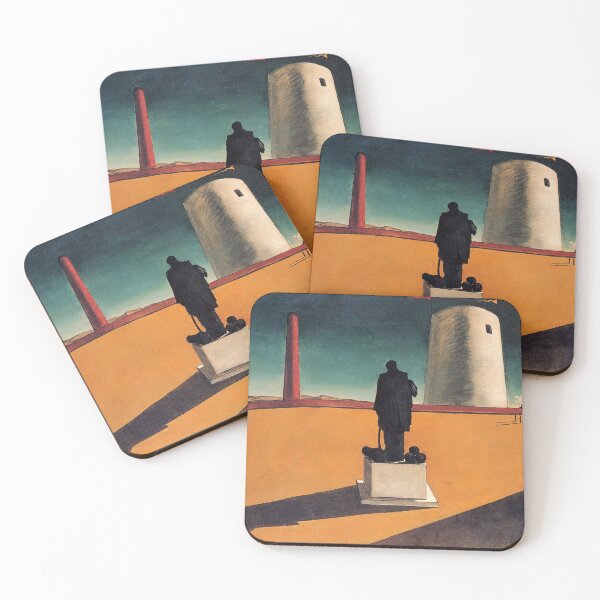Item preview, High Res - Art by Giorgio De Chirico 1888 -1978, Abstract Surrealism  designed and sold by space company ®.