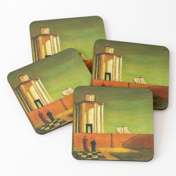 Item preview, High Res - Art by Giorgio De Chirico 1888 -1978, Abstract Surrealism  designed and sold by space company ®.