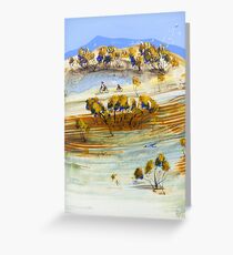 Durchhalten Grußkarte