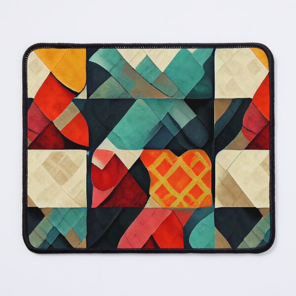 Item preview, Colorful Patchwork Impression designed and sold by BuraxisDesigns.