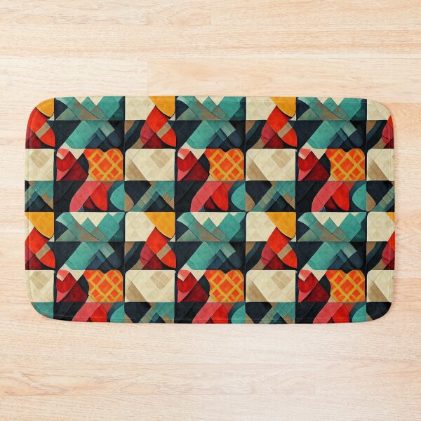 Item preview, Colorful Patchwork Impression designed and sold by BuraxisDesigns.