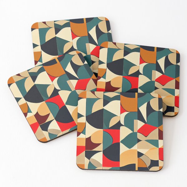 Item preview, Colorful Patchwork Abstract designed and sold by BuraxisDesigns.