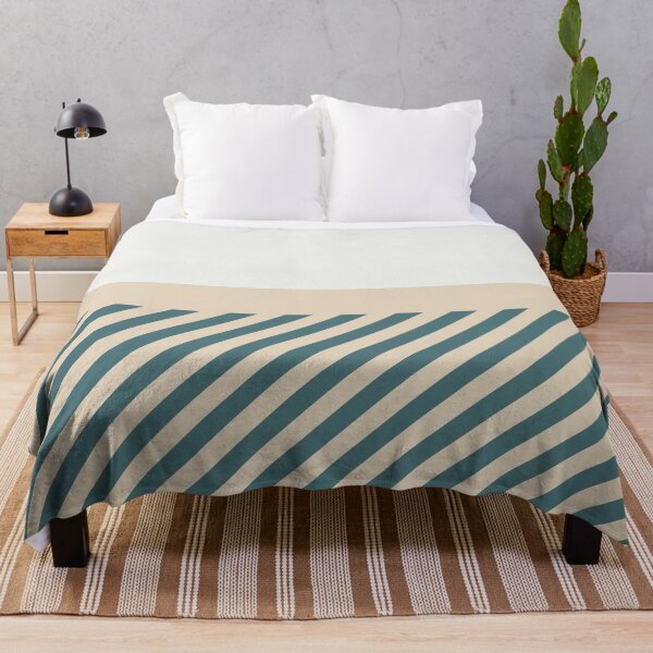Item preview, Aqua Cream Beige Scandinavian Modern Fine Line Horizontal Pattern 2023 COTY Vining Ivy PPG1148-6 designed and sold by ColorOfTheYears.