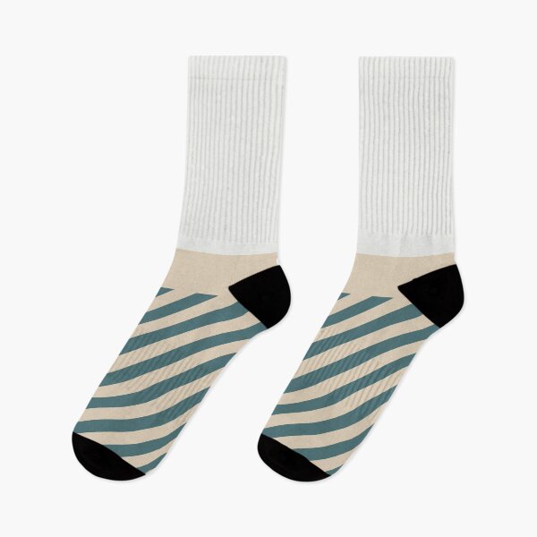 Artikelvorschau, Aqua Cream Beige Scandinavian Modern Fine Line Horizontal Pattern 2023 COTY Vining Ivy PPG1148-6 entworfen und verkauft von ColorOfTheYears.