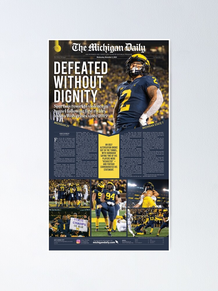 Michigan Wolverines Football All-Time Greats Premium Poster Print - Ph –  Sports Poster Warehouse