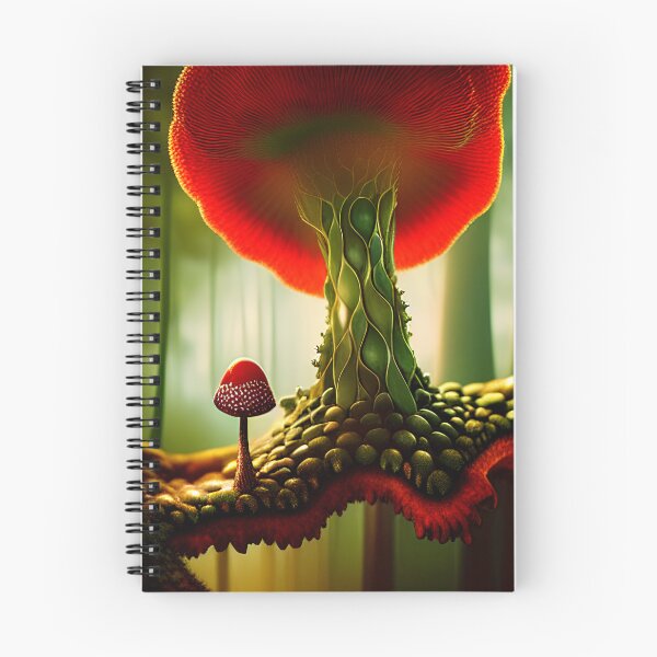 Item preview, Mysterious fly agaric in the forest designed and sold by GorinART.