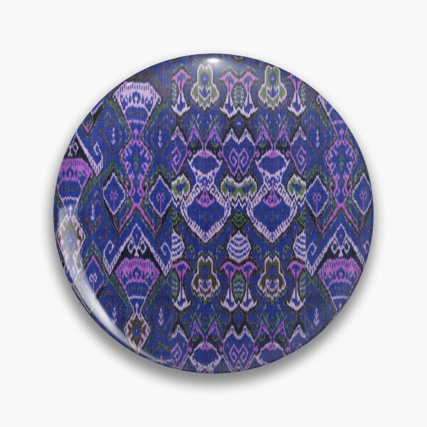 Item preview, Antique Ikat Textile Deep Blue designed and sold by Hybridized.
