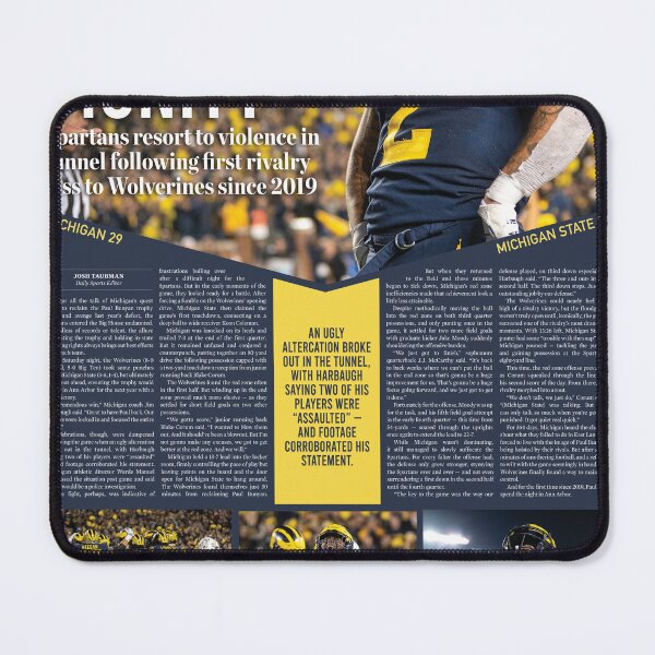 Item preview, Michigan Daily Michigan vs. MSU Football Sports Monday Cover designed and sold by michigan-daily.