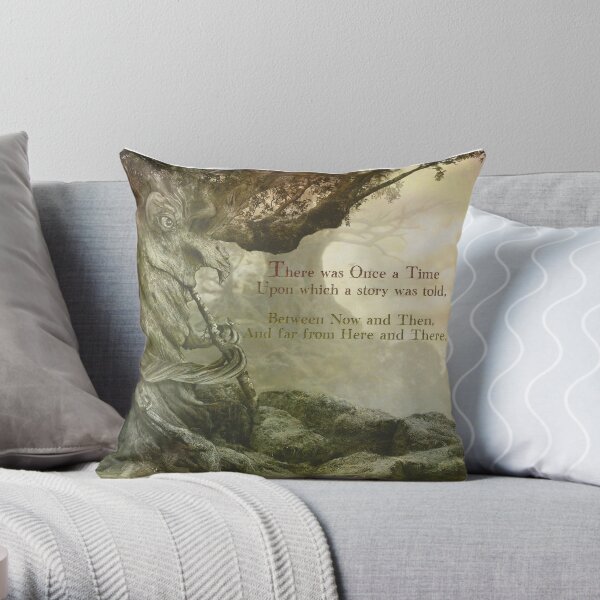 Once Upon a Whistling Tree Throw Pillow