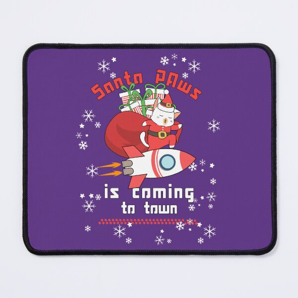 Item preview, Santa Paws Is Coming To Town designed and sold by Ironicdoll.