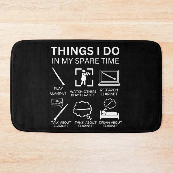 Item preview, Things I Do In My Spare Time For Clarinet Player And Orchestra Musicians As A Classical Clarinetists designed and sold by Funwithmusic.