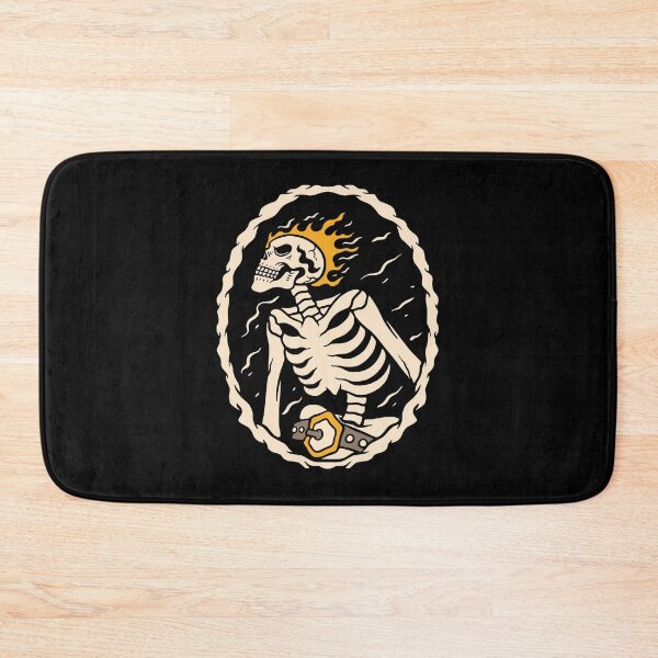Item preview, Fiery Skull Spirit designed and sold by rukurustudio.