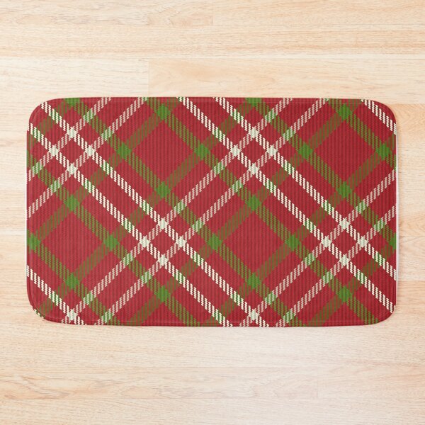 Item preview, Fall Plaid Christmas Green Red White 2 designed and sold by ReidDesigns.
