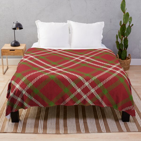 Item preview, Fall Plaid Christmas Green Red White 2 designed and sold by ReidDesigns.