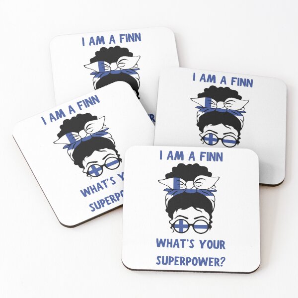 Item preview, I Am A Finn What's Your Superpower designed and sold by RockBeeDesigns.