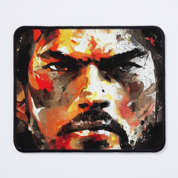 Item preview, Fiery Barbarian Warrior portrait designed and sold by flowinglobe.