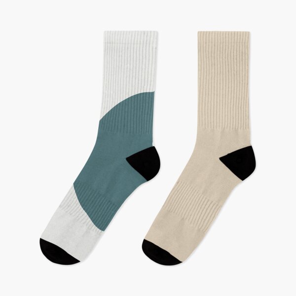 Artikelvorschau, Aqua Off White and Beige Minimal Circle Design 2023 COTY Vining Ivy PPG1148-6 and Accents entworfen und verkauft von ColorOfTheYears.